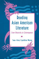 Read Pdf Reading Asian American Literature