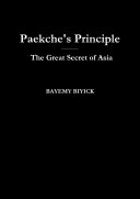 Paekche's Principle - The Great Secret of Asia