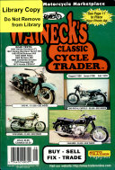 Read Pdf WALNECK'S CLASSIC CYCLE TRADER, AUGUST 1999