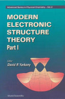 Read Pdf Modern Electronic Structure Theory
