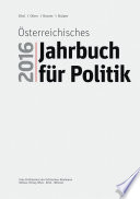 Österreichisches Jahrbuch für Poltik 2016