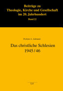 Read Pdf Das christliche Schlesien 1945/46