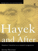 Read Pdf Hayek and After