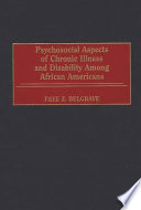 Psychosocial Aspects Of Chronic Illness And Disability Among African Americans