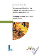 Competence Modelling for Human Resources Development and European Policies