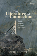 Read Pdf The Literature of Connection
