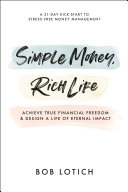 Simple Money, Rich Life pdf