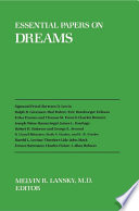 Essential Papers On Dreams