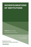 Read Pdf Microfoundations of Institutions