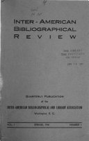 Inter American Bibliographical Review