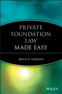 Read Pdf Private Foundation Law Made Easy