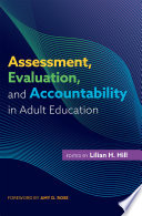 Assessment Evaluation And Accountability In Adult Education