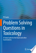 Problem Solving Questions In Toxicology