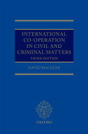 Read Pdf International Co-operation in Civil and Criminal Matters