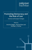 Read Pdf Promoting Democracy and the Rule of Law