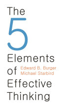 Read Pdf The 5 Elements of Effective Thinking