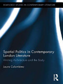 Read Pdf Spatial Politics in Contemporary London Literature