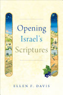 Read Pdf Opening Israel's Scriptures