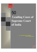 Read Pdf 50 Leading Cases of Supreme Court of India