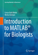 Introduction to MATLAB® for Biologists Book