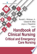 Handbook Of Clinical Nursing Critical And Emergency Care Nursing