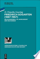 Friedrich Gogarten (1887-1967)