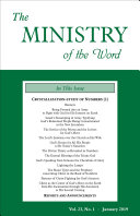 Read Pdf The Ministry of the Word, Vol. 23, No. 1