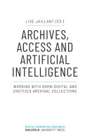 Read Pdf Archives, Access and Artificial Intelligence