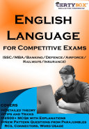 English Language for Competitive Exams (SSC/MBA/Banking/Defence/Airforce/Railways/Insurance)