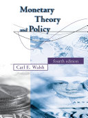 Monetary Theory And Policy Fourth Edition