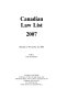 The Canadian Law List