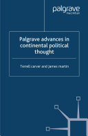 Read Pdf Palgrave Advances in Continental Political Thought