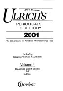 Ulrich S International Periodicals Directory