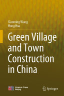 Green Village and Town Construction in China pdf
