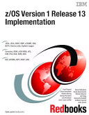 Read Pdf z/OS Version 1 Release 13 Implementation