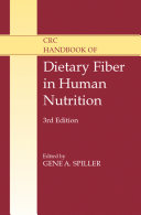 CRC Handbook of Dietary Fiber in Human Nutrition, Third Edition pdf