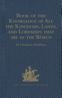 Read Pdf Book of the Knowledge of All the Kingdoms, Lands, and Lordships that are in the World