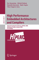 Read Pdf High Performance Embedded Architectures and Compilers