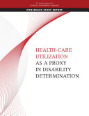 Read Pdf Health-Care Utilization as a Proxy in Disability Determination