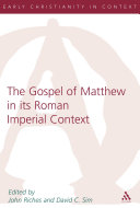 Read Pdf The Gospel of Matthew in its Roman Imperial Context