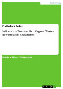 Read Pdf Influence of Nutrient Rich Organic Wastes in Wastelands Reclamation
