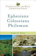Read Pdf Ephesians, Colossians, Philemon (Understanding the Bible Commentary Series)