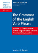Read Pdf The Grammar of the English Tense System