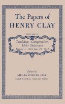 Read Pdf The Papers of Henry Clay
