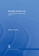 Read Pdf Sexuality and the Law