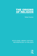 Read Pdf The Origins of Religion