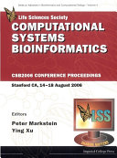 Read Pdf Computational Systems Bioinformatics