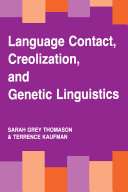 Read Pdf Language Contact, Creolization, and Genetic Linguistics