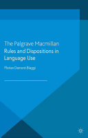 Read Pdf Rules and Dispositions in Language Use