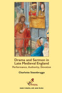 Read Pdf Drama and Sermon in Late Medieval England